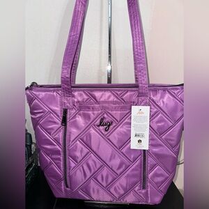 Lug Rally Tote Bag NWT Açaí Berry